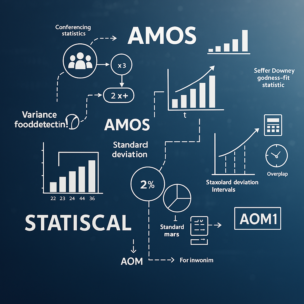 تحليل البيانات باستخدام AMOS